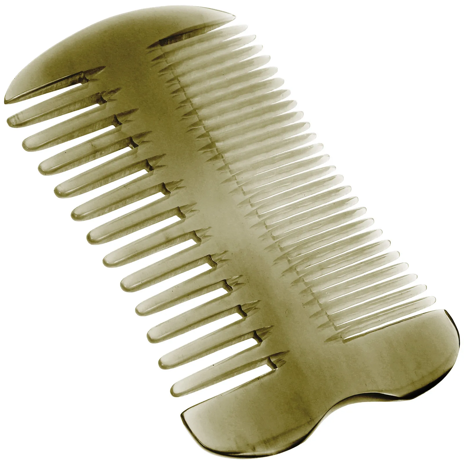 

Anti-Static Massage Comb Double-Sided Ox Horn Hair Comb for Improved Blood Flow Balanced Oil Production Portable Hair Styling