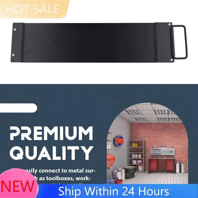 A78K New Household Electrician Metal Socket Storage Rack With Magnetic Strip For Screwdriver Heads