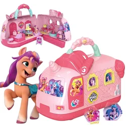 My Little Pony Animation Peripheral Cartoon Magic Handbag Play House Bedroom Set Children's Toys Ornaments Girls Birthday Gifts