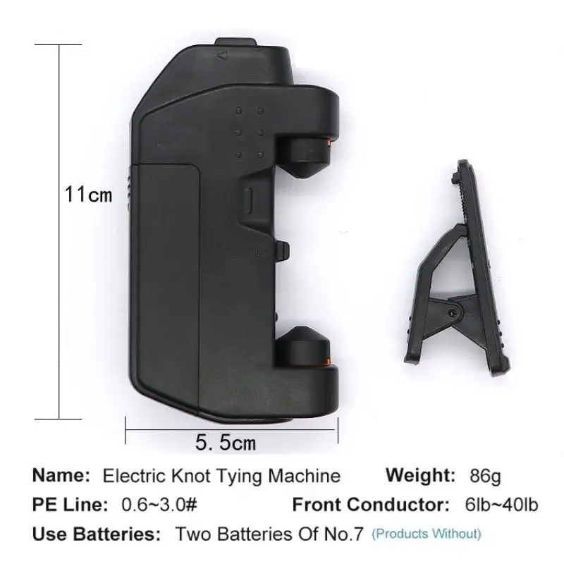 الصيد هوك خط ربط آلة آلة العقد الكهربائية عقدة عقدة مساعدة خيط صنارة الصيد اللفاف ربط أداة #2