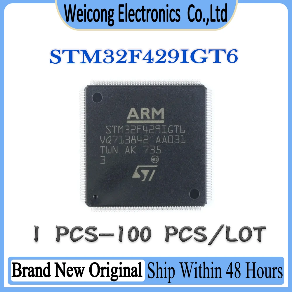 STM32F429IGT6 STM32F429IGT STM32F429IG STM32F429I STM32F429 STM32F STM32 STM New Original IC MCU Chip LQFP-176