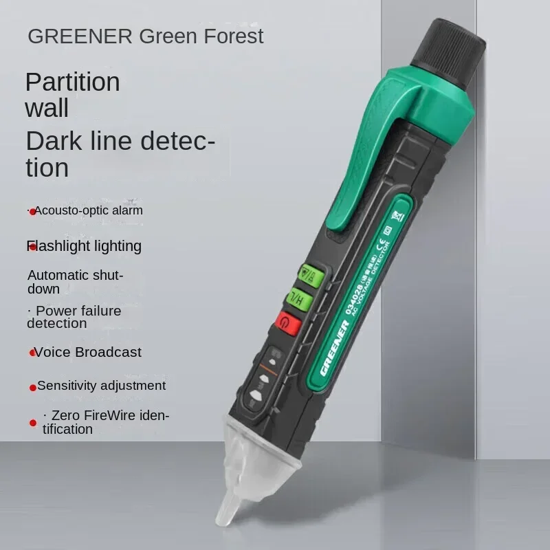 

Electric pen for electricians, dedicated to measuring broken wires, household test pen, multifunctional test pen, induction