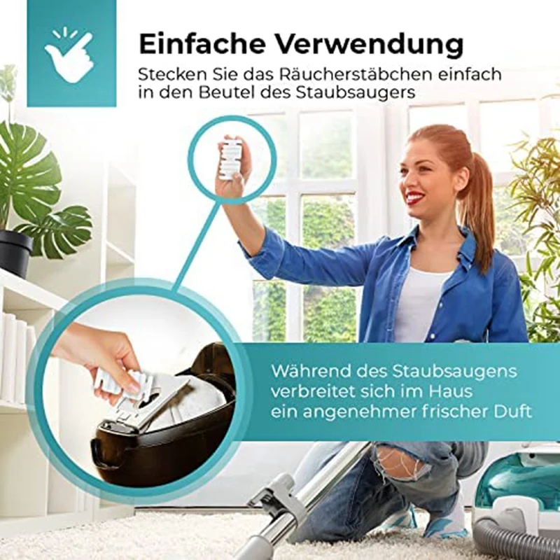 مجموعة عصي العطر لvorwerk Kobold ، مكنسة كهربائية ، معطر هواء ، استبدال كتل ، VK ، VK