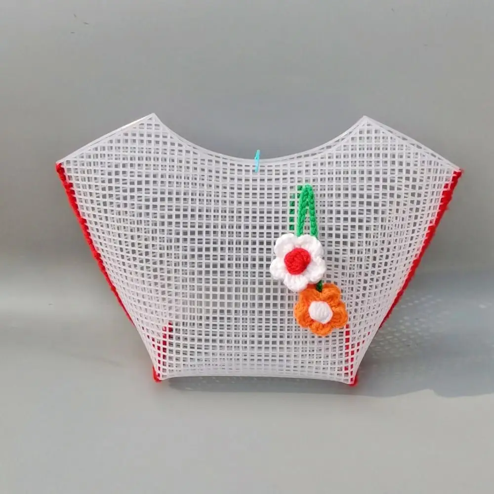 

Handbag Accessories Plastic Bag Mesh Grid Durable White Mesh Cloth Bag Rug