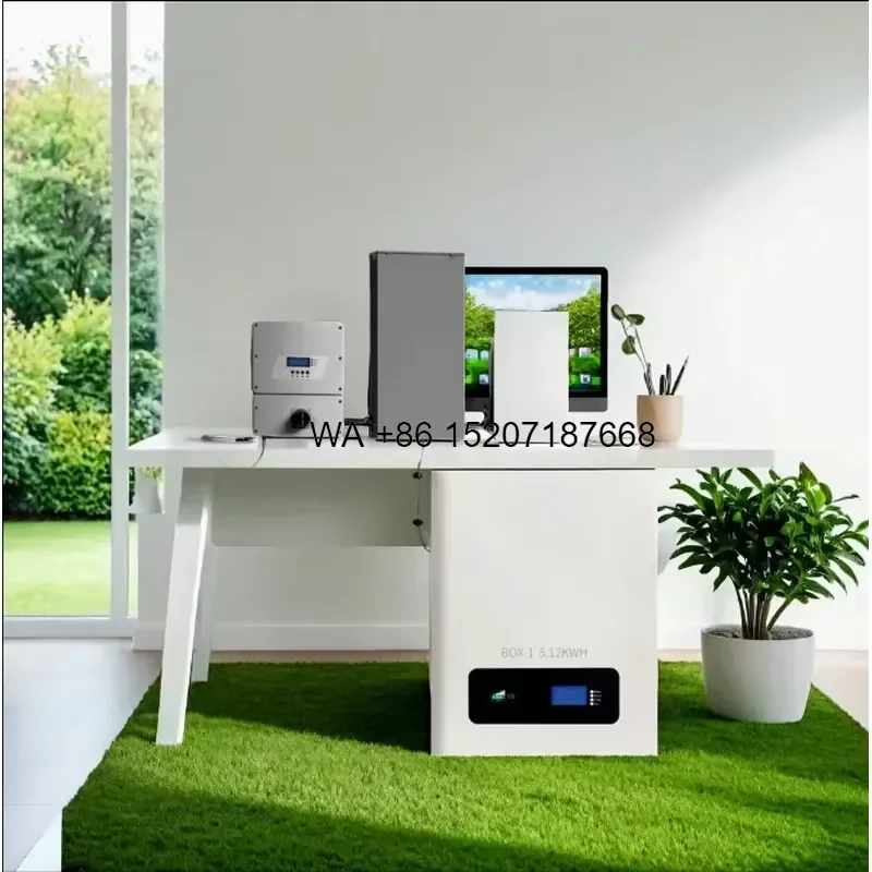 Wmwmnu Premium 51.2V 100Ah 200Ah Battery Pack Solar Home Energy Storage for Luxury Villa Microgrid System