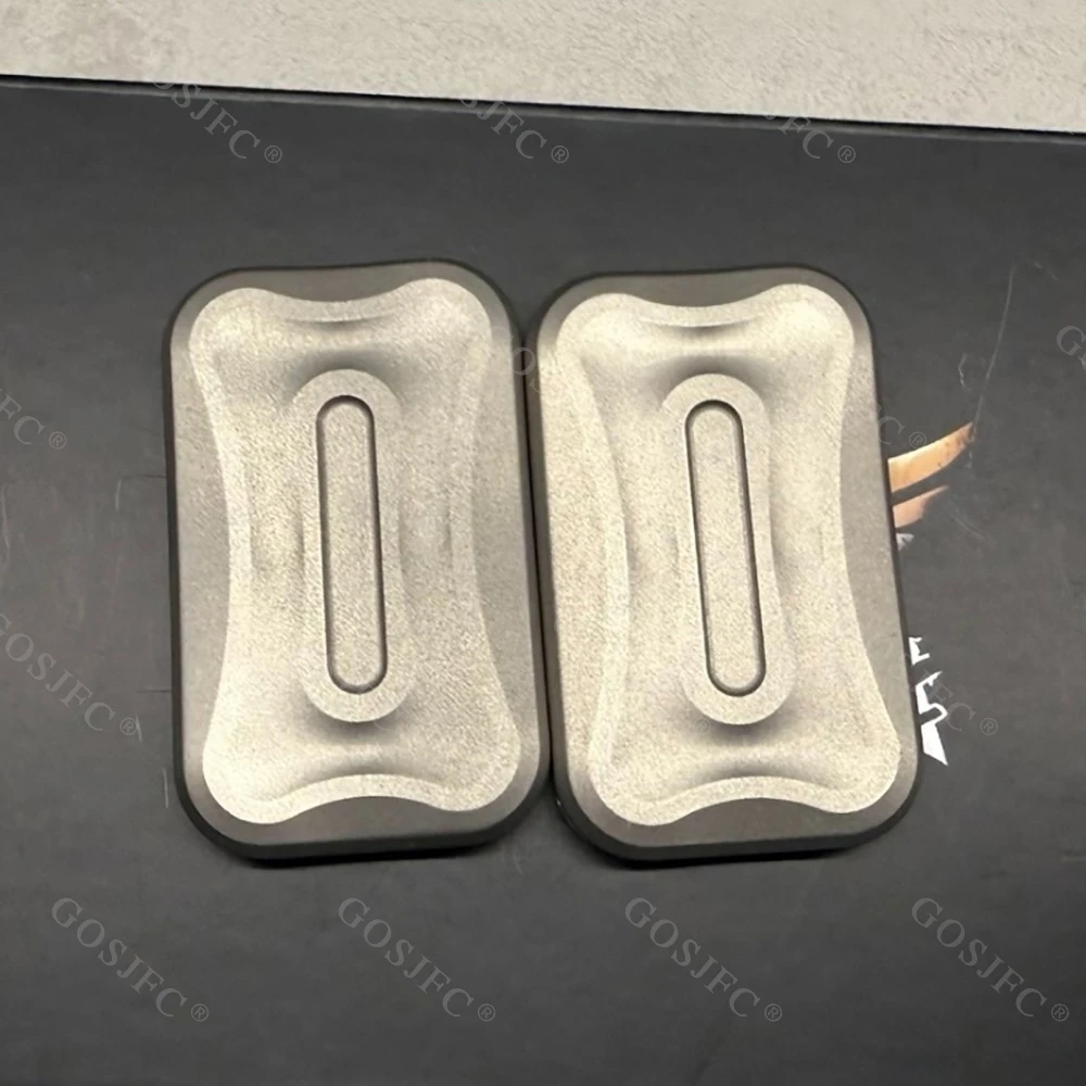 CaiNiao EDC Mini Sabonete Aço Inoxidável Titânio Ilimitado Empurrando Slider Fidget Brinquedos Para Adultos Brinquedo de Alívio do Estresse