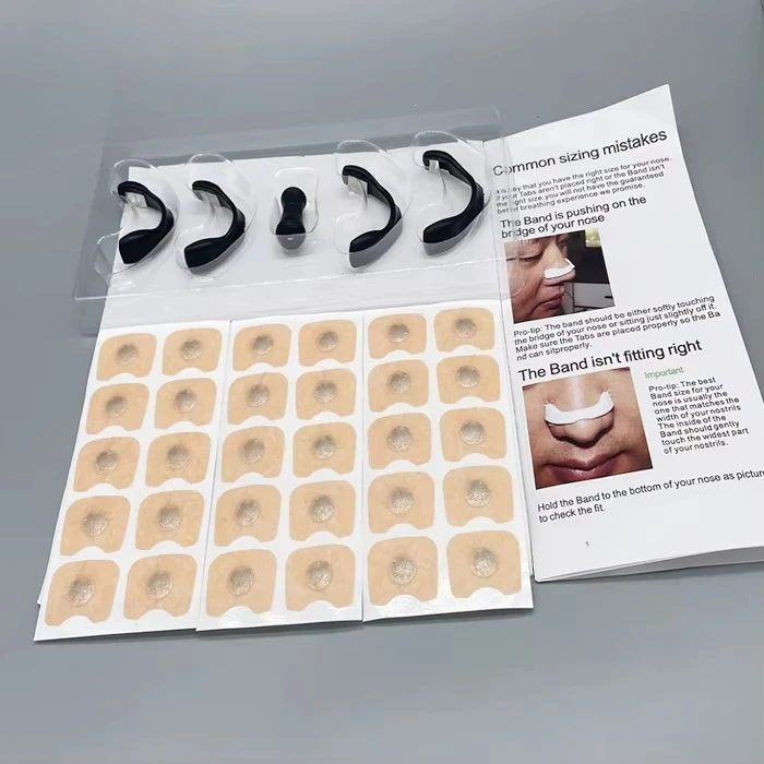10Pcs 15 Days Ingestion Respiratory Nasal Dilator Starter Kit Reduces Snoring Nose Strip Improves Sleep Quality