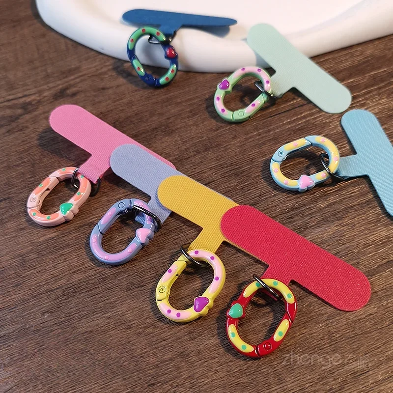 

Женский шнурок с защитой от потери, шнурок для карт, нейлоновый шнурок с милой петлей, сменный шнурок с кольцом