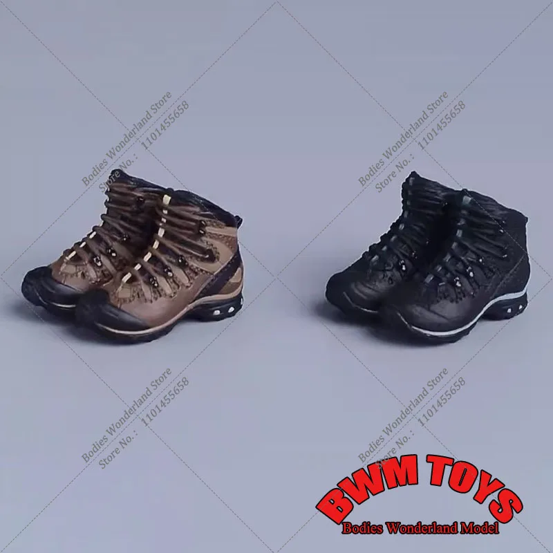 ATStory scarpe da alpinismo sportive in scala 1/12 scarpe da trekking all'aperto modello di stivale da combattimento per Action Figure da soldato maschile femminile da 6''