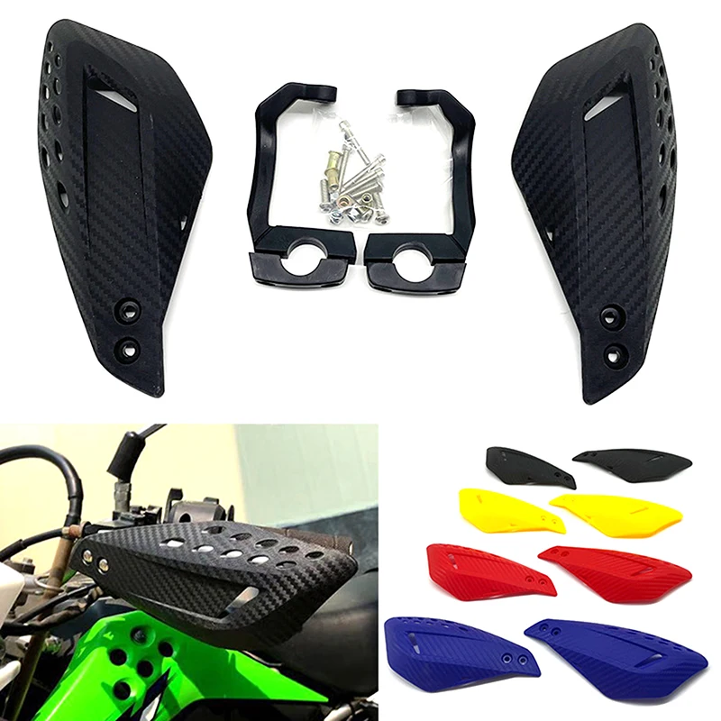 Universal Motorcycle Handguard Plastic ATV Dirt Bike Handguard Handlebar Motocross Off-Road Hand Protector Universal Parts