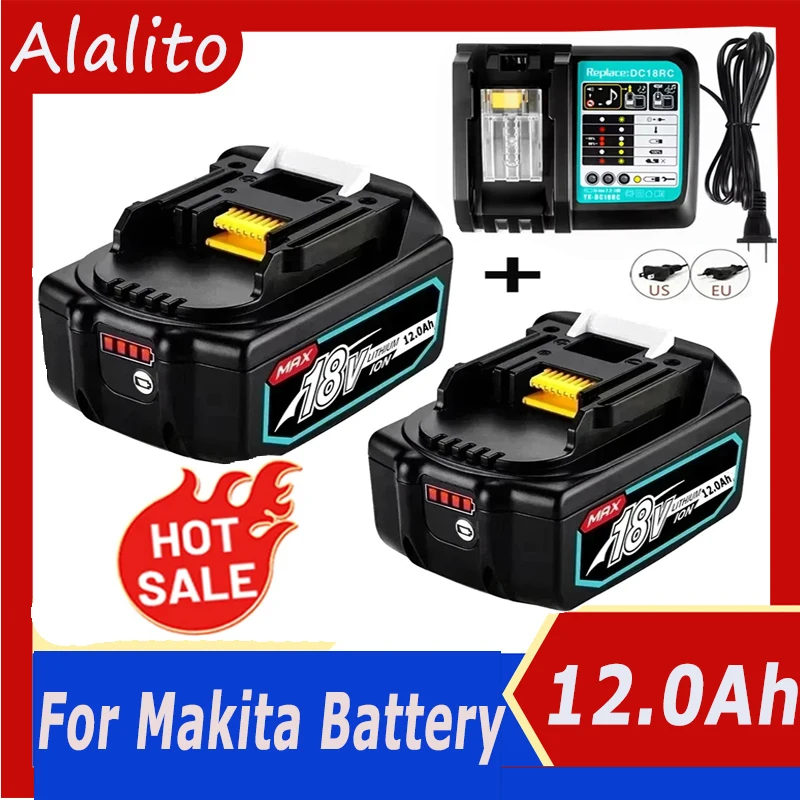 2025 Upgraded 18V Original for Makita BL1860 BL1850B BL1850 BL1840 BL1830 BL1820 BL1815 LXT-400 Replacement Lithium Battery