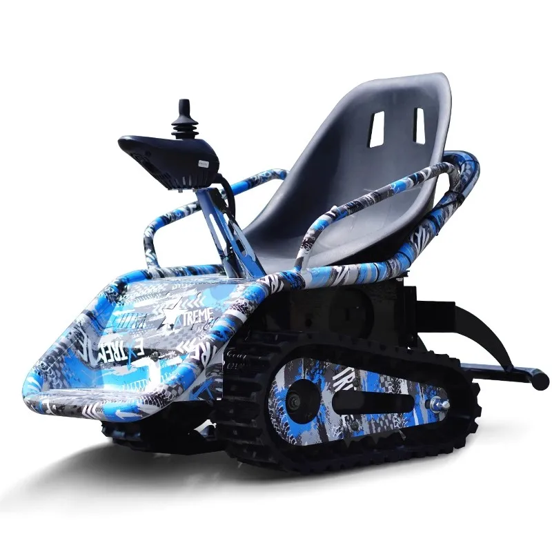 

Children's electric crawler small tank square rental beach off-road kart entertainment children's toys can seat adults