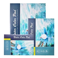 100% Cotton Watercolor Sketchbook Water Color Drawing Paper Book Student Transfer Paper Papel Para Acuarela Art Supplies