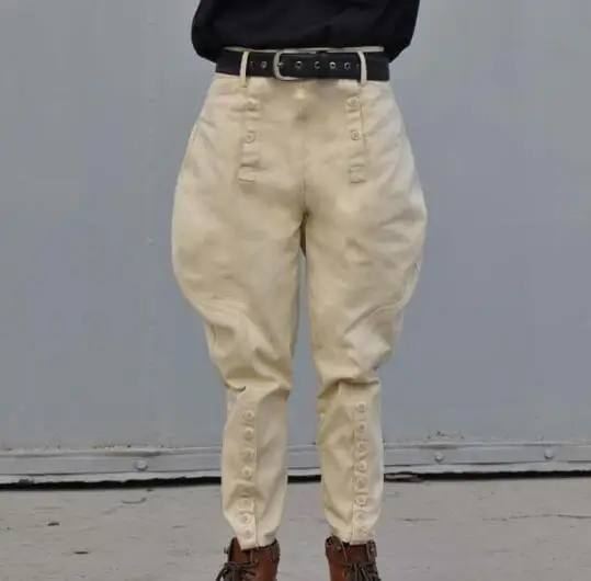 Vintage Herrenhose WWII Officer US Baumwolle Offiziershose