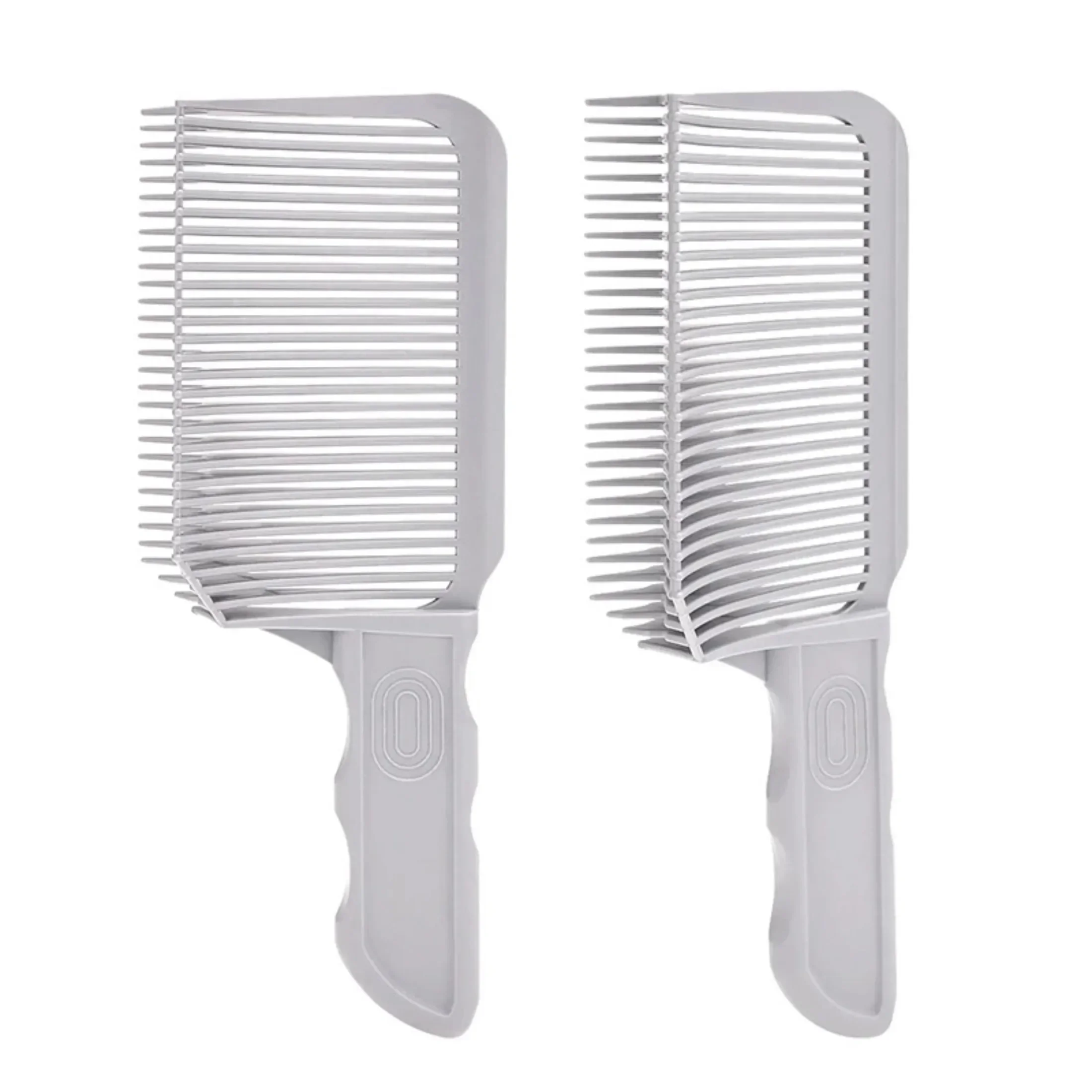 Men Barber Flat Top Fading Comb White Professional Hair Styling Combs Anti-static Hair Cutting Fade Comb Salon Hairdresser Tools