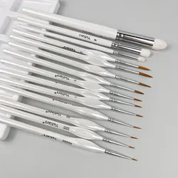 Yutiars Professional Drybrush Set, Wooden Detail Painting Brushes with Storage Case, Ideal for Tabletop