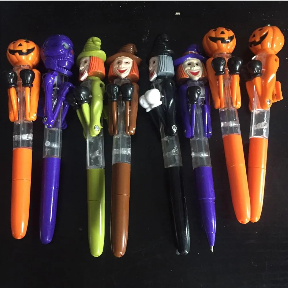 

Pumpkin Ghost Pen Luminous Writing Pen School Office Writing Supplies Halloween Stationery Random Color Random Style