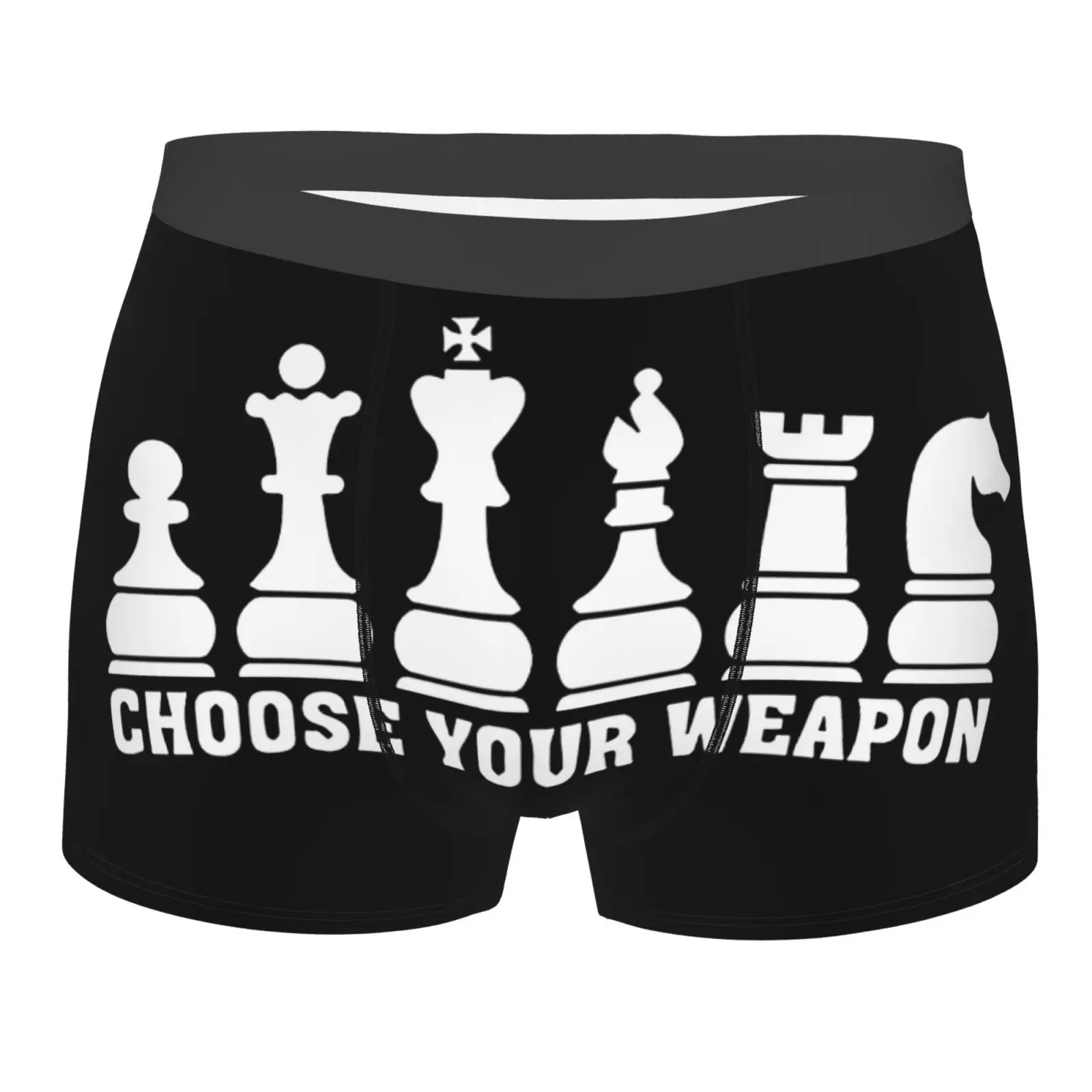 

Chess Choose Your Support Мужское нижнее белье Боксеры Дышащие мужские боксеры Мужские трусы Трусы Мужские боксеры Трусы Плавки