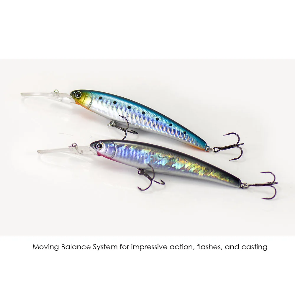 Countbass Floating Deep Diving Minnow 110mm 4-1/3" 14.5g 1/2 oz. Dive 3m Hardbaits Fishing Leurres Wobbler Lures