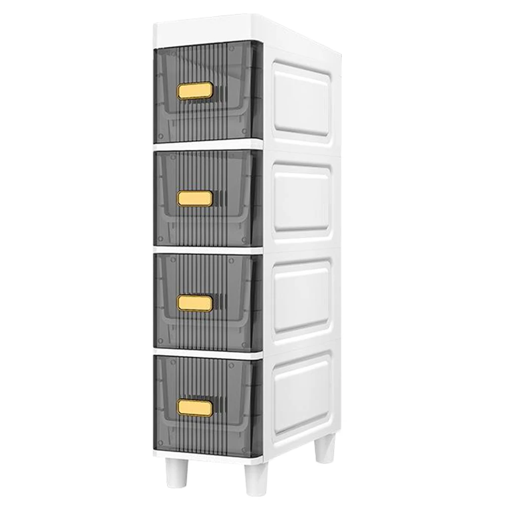 Armoire de rangement de salle de bain étanche à 4/5 niveaux, conception compacte pour les petits espaces, organisation de chambre à coucher et de toilettes