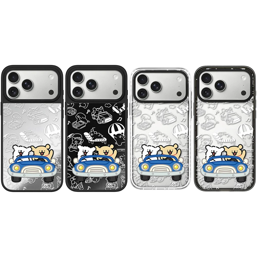 606104 Acrylic / Mirror Magnetic Case: Compatible with IPhone 17 16 15 14 13 12 Pro Max 17 Air