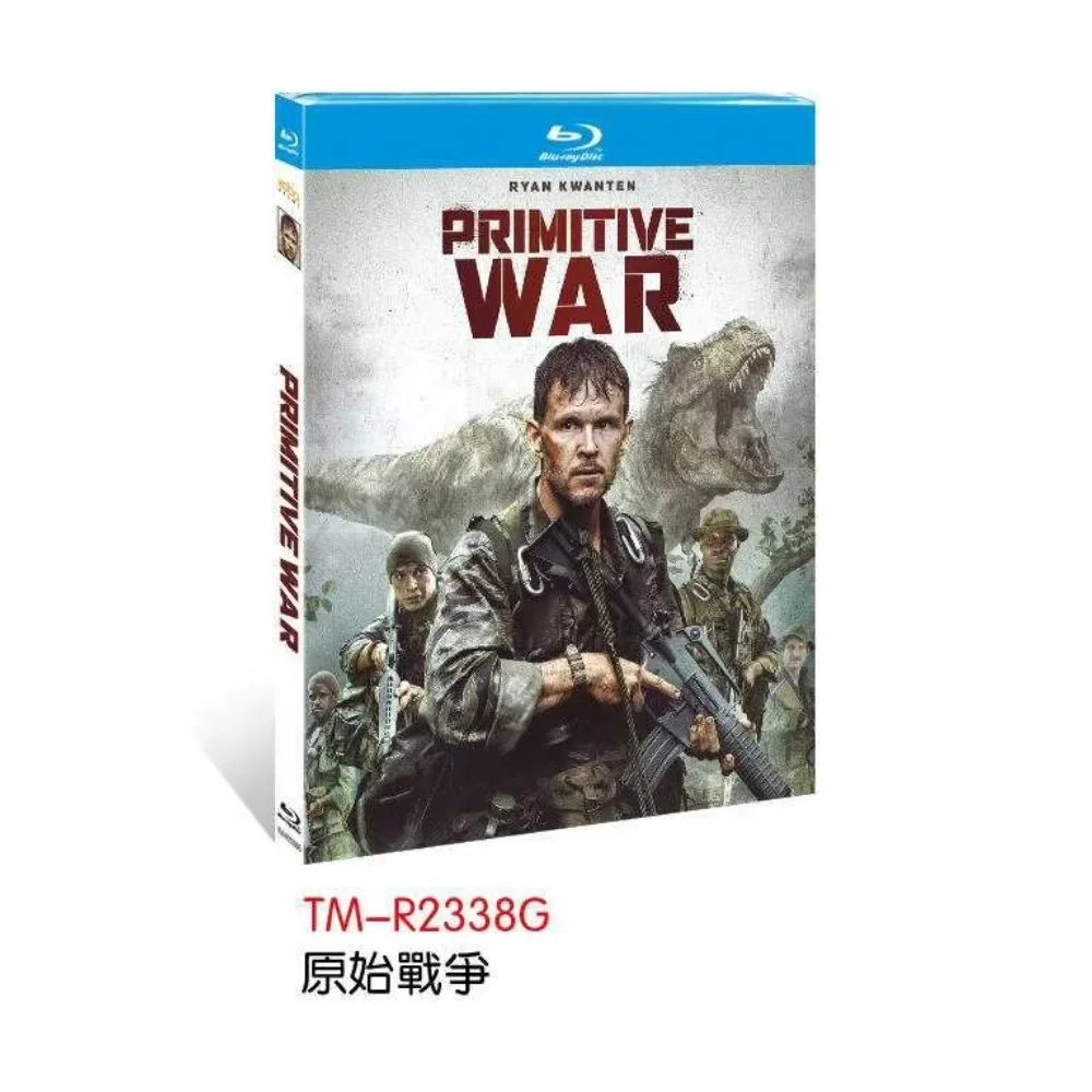 Primitive War (2025) Action 1-D New Boxed Regional Free Blu-ray disc