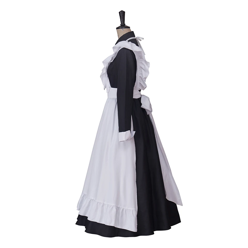 Anime Shizuku Hasei Cosplay Undead Girl·Murder Farce Costume da cameriera da donna Grembiule Halloween Cosshow Party Outfit