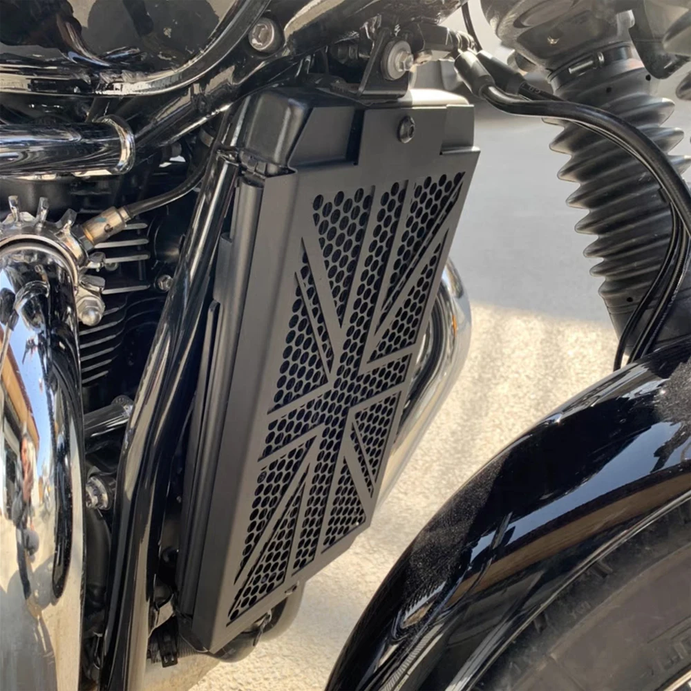 

For Speed Twin 900/1200 Street Twin 900/Cup/Scrambler Bonneville T100 T120 2016-2025 2024 2023 2022 Radiator Guard Grille Cover