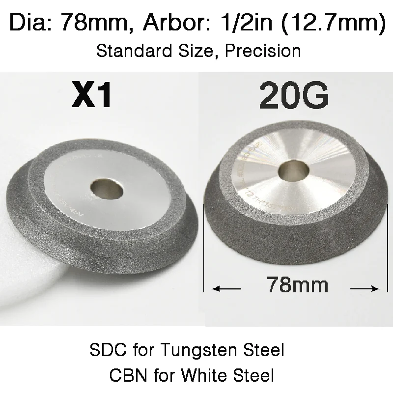 Imagem -03 - Rebolo de Diamante para Aço de Tungstênio Broca Hss Disco Ferramentas Circle mr 13a 13b Cbn230 Sdc230