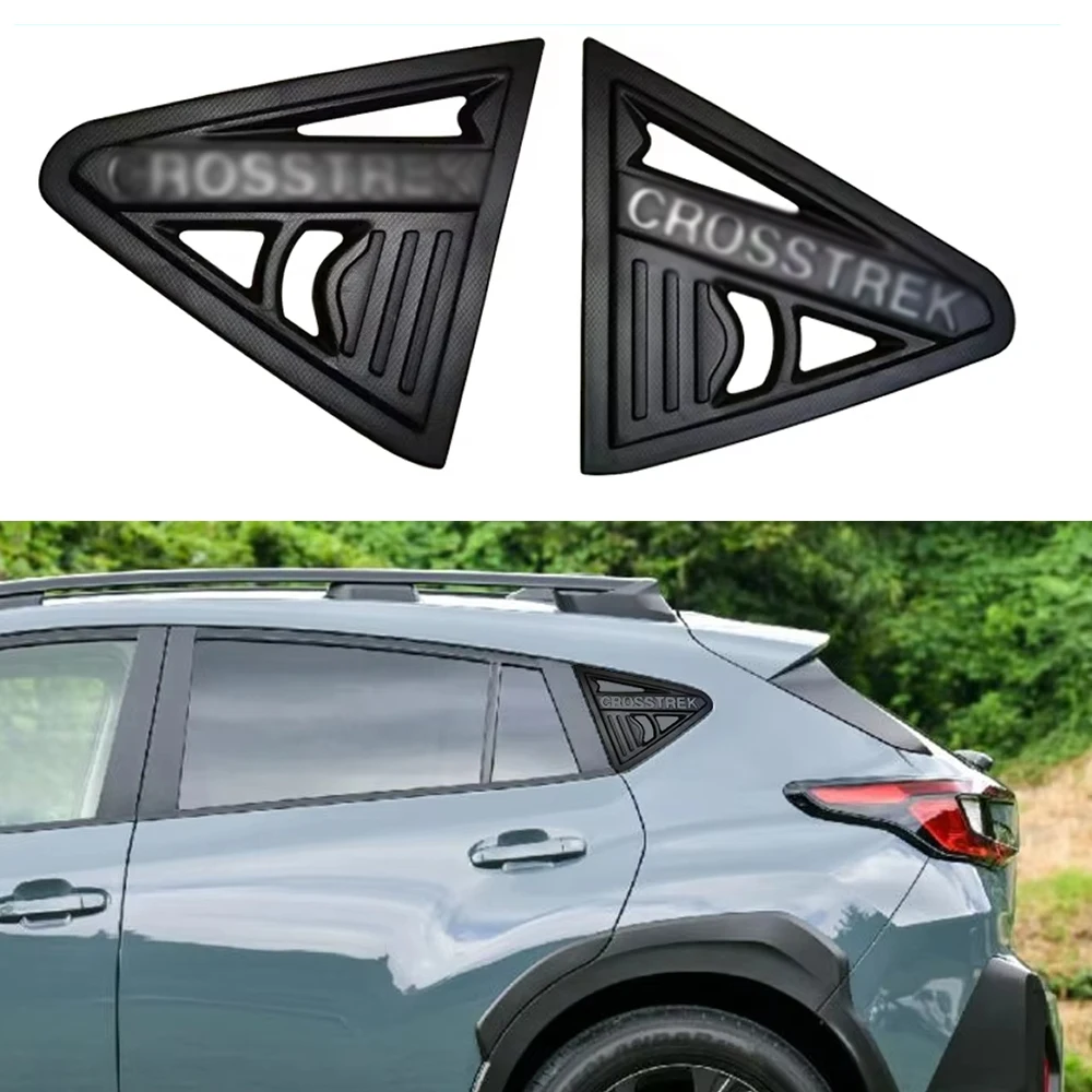 Für Subaru Crosstrek 2023 2024 2025 Frontgrill-Aufkleber Nebelscheinwerfer-Abdeckung Fensterlamellen-Jalousie Außen-Dekorationszubehör – Detail 7