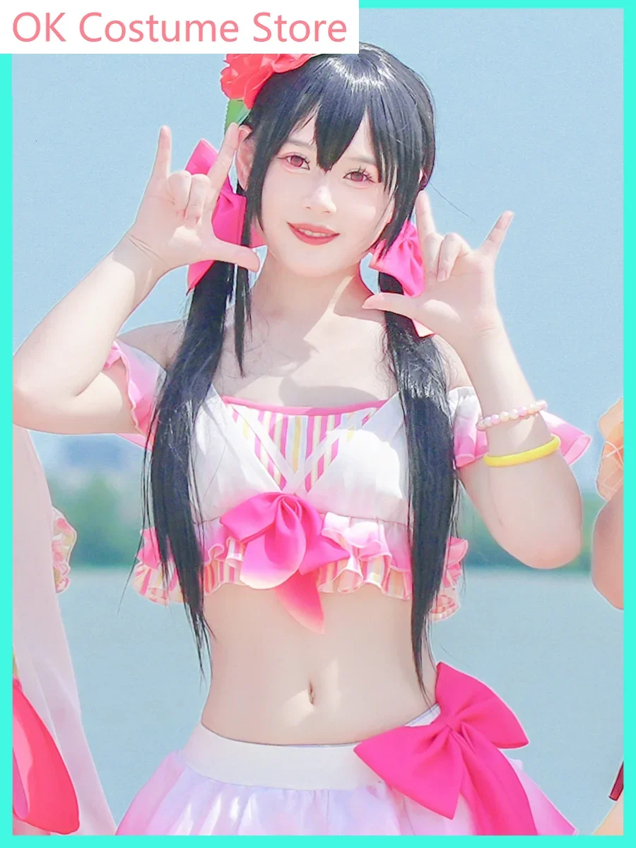 Lovelive Yazawa Nico Swimsuit Women Cosplay Costume Cos Game Anime Party Uniform Hallowen Play Role Clothes Clothing