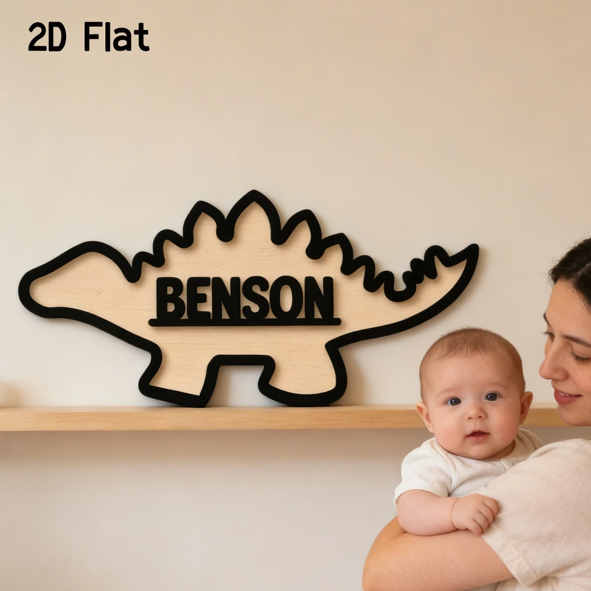 

1 шт. Деревянная акриловая табличка с именем в виде динозавра, декор для дома, комнаты, школы, стены, двери, подарок на день рождения, свадьбу, выпускной, для детской комнаты, сделай сам