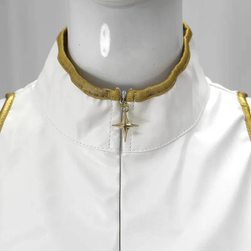 زي Kpop Demon Zoey Rumi Hunters Mira Heavy Duty Y2K Cyber Metaverse زي أداء المسرح القوطي المستقبلي التأثيري؛ 2، ج