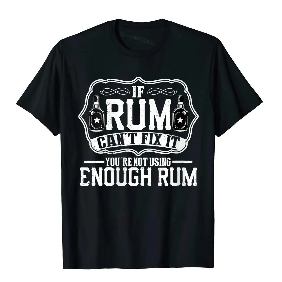 

Мужские футболки с надписью If Rum Can't Fix It You'm Not Using достаточное значение Rum смешная футболка нормкор футболки для мужчин хлопковые топы простые рубашки