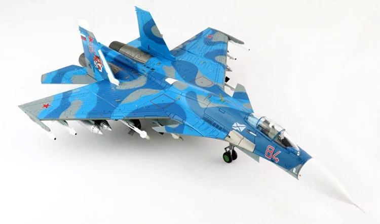 Fine HA6407 1/72 russe foutteur SU-33 D Fighter modèle Su33 Navy alliage produit fini modèle de collection