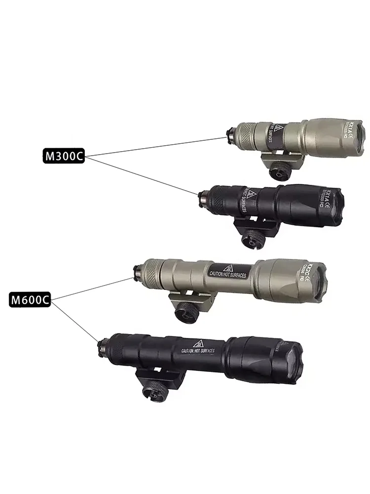 Taktische Surefire M300/M600 Taschenlampe mit AXON SF Funktion Ferndruckschalter für 20mm Schiene Jagd Airsoft Licht – Detail 4