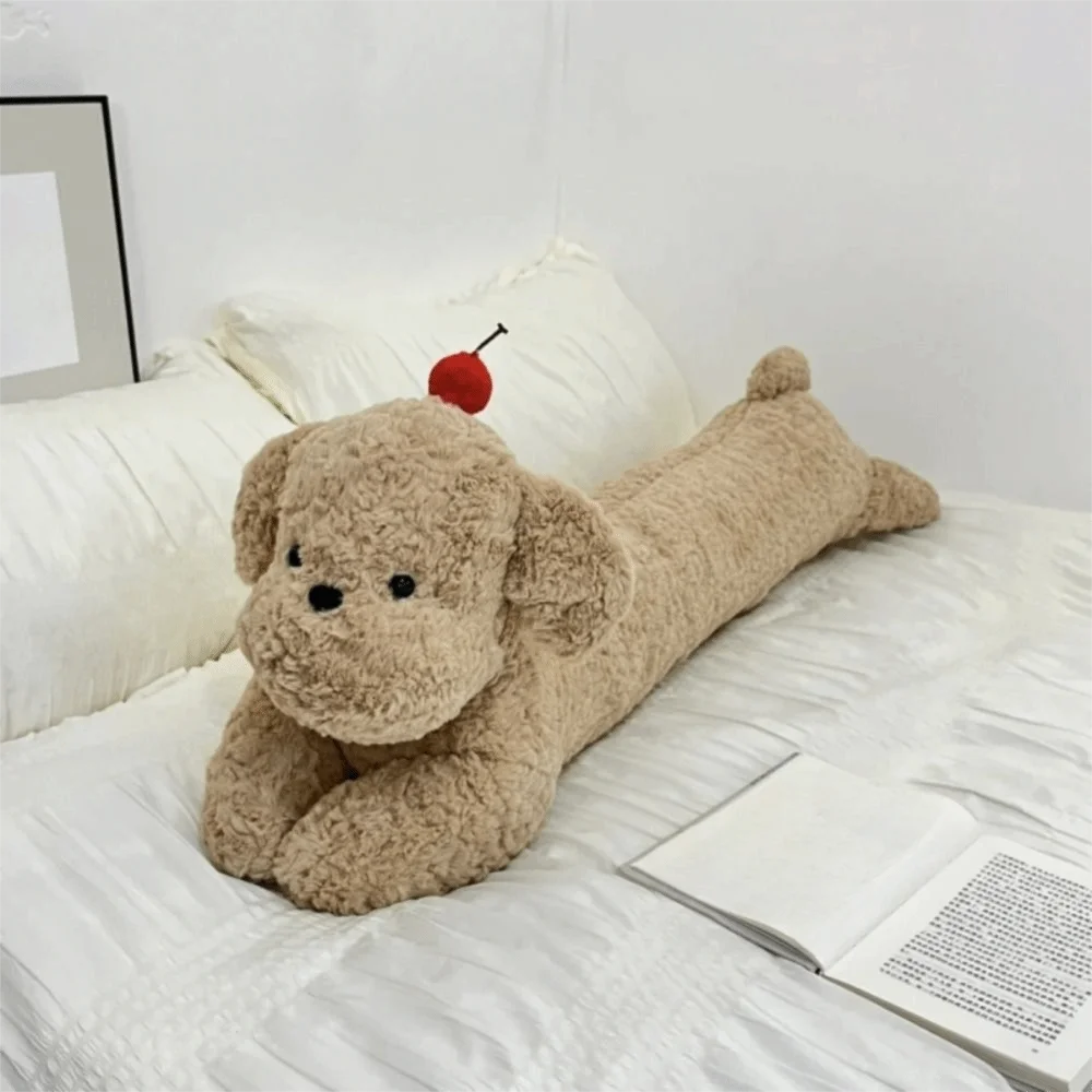 Almohada de animales de dibujos animados de cerdo rosa, hipopótamo, cereza, cachorro y cocodrilo, almohada de peluche suave, muñeco de peluche esponjoso, decoración de sofá