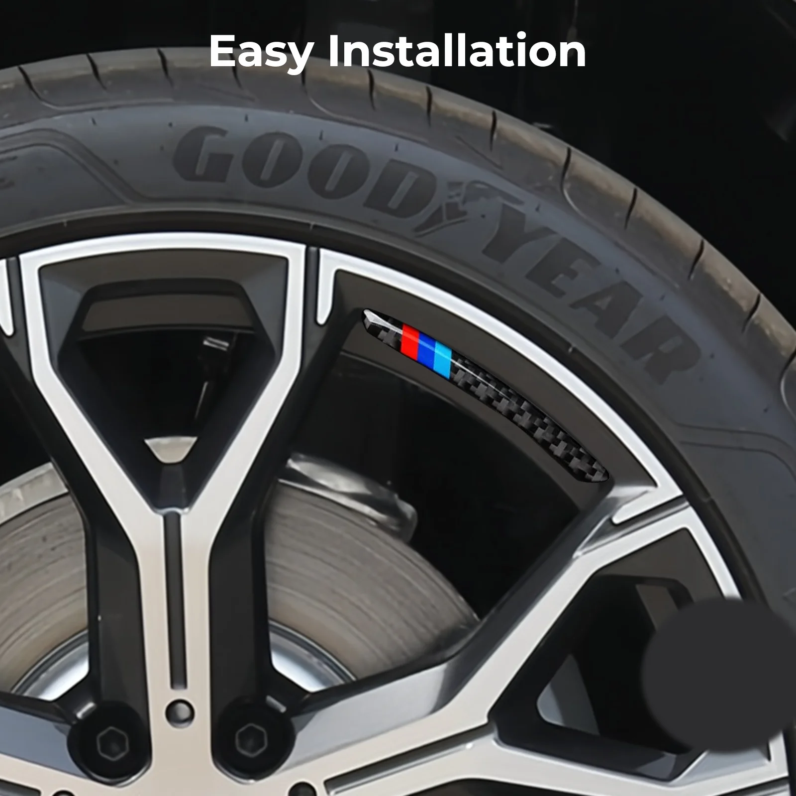 

4x Car Wheel Anti-collision Anti-scratch Strips For BMW E46 E90 F30 F10 X5 X3 Series 1 Series3 Wheel Decals Exterior Accessories