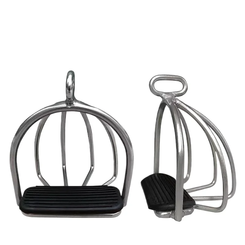 Stainless steel safety stirrup plus fence pedal full set of accessories