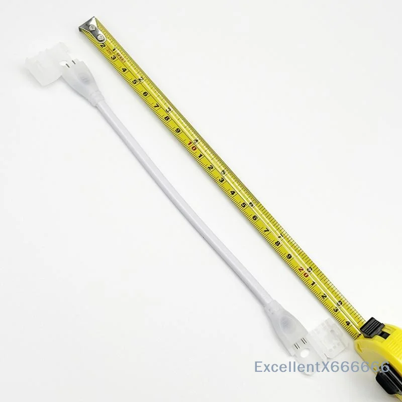 2Pin COB LED Strip Connector Extension Cord 2/5Pcs Universal Fit for 220V COB Tape Light Garage Work Area Lighting Upgrade