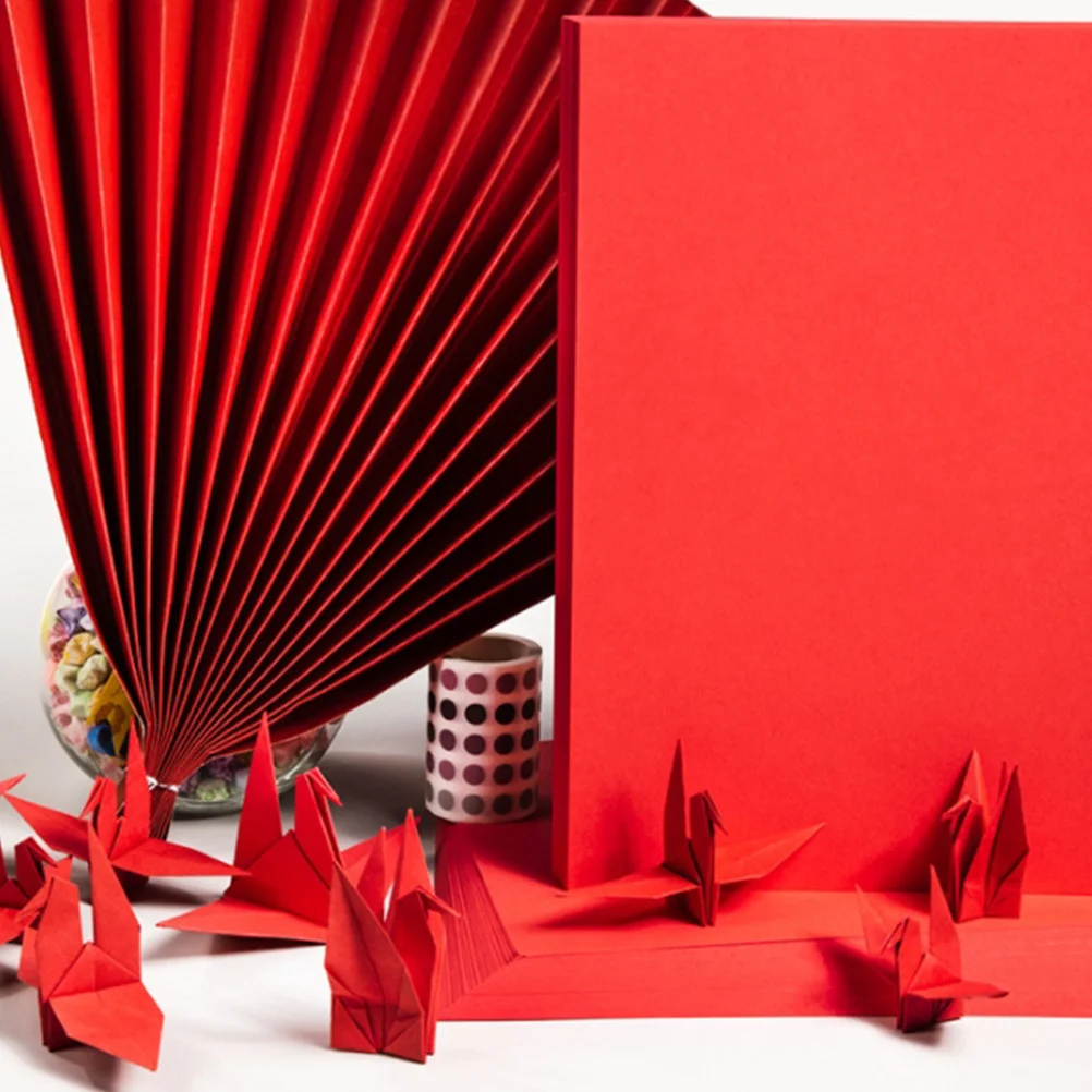 50 Stück DIY farbiger Karton Kinder handgefertigter Karton Mehrzweck-Origami-Zubehör für Kinder Kindergarten