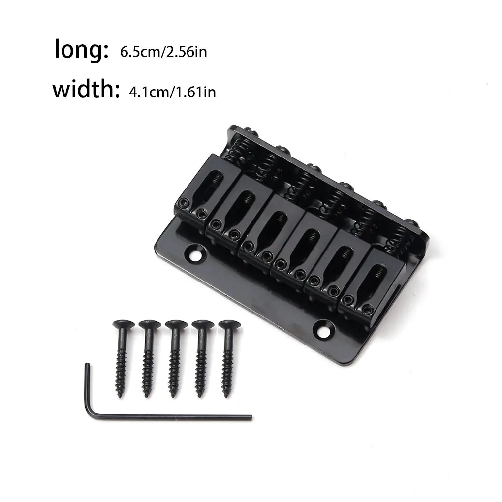الغيتار جسر ثابت استبدال المعادن جزء السرج الذيل القيثارة