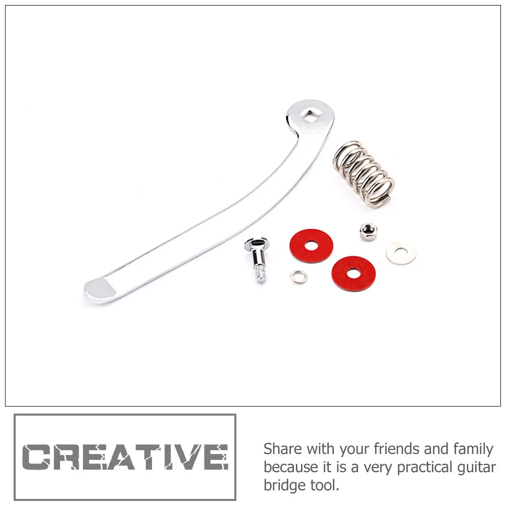 

Single Tremolo Arm Metal Accessories for Electric Guitars Whammy Bar Acoustic Parts Durable Practical Bridge Tool