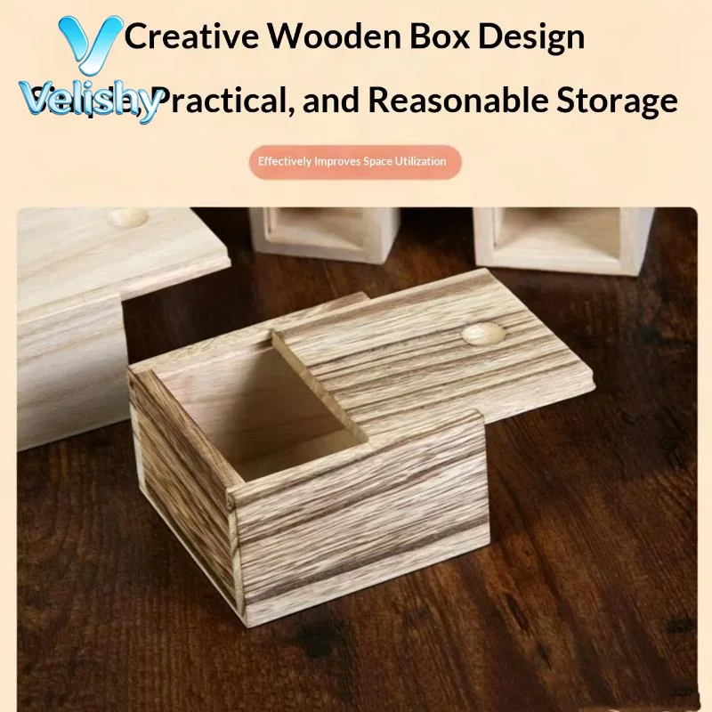 Antique Style Wooden Jewelry Box Vintage Watch Keepsake Organization Case Decorative for Dresser Vanity Home Decor Gift for Jew
