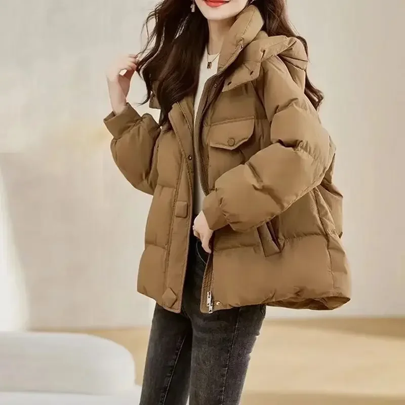 Down Jacket Zip-up Warm Winter on Sale Fashion 2024 Lady Parka Great Hot Luxury New in Outerwears Women's Hoodie Coat Cheap Cold