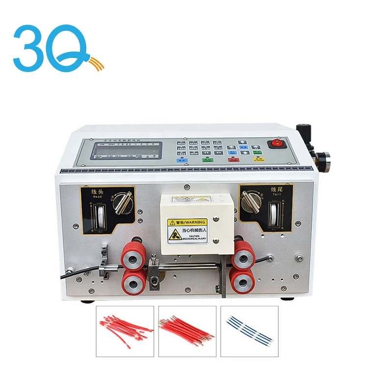 آلة قطع وتجريد الأسلاك الأوتوماتيكية الكهربائية 3Q / آلة تجريد الكابلات / آلة تعرية قطع الأسلاك #6