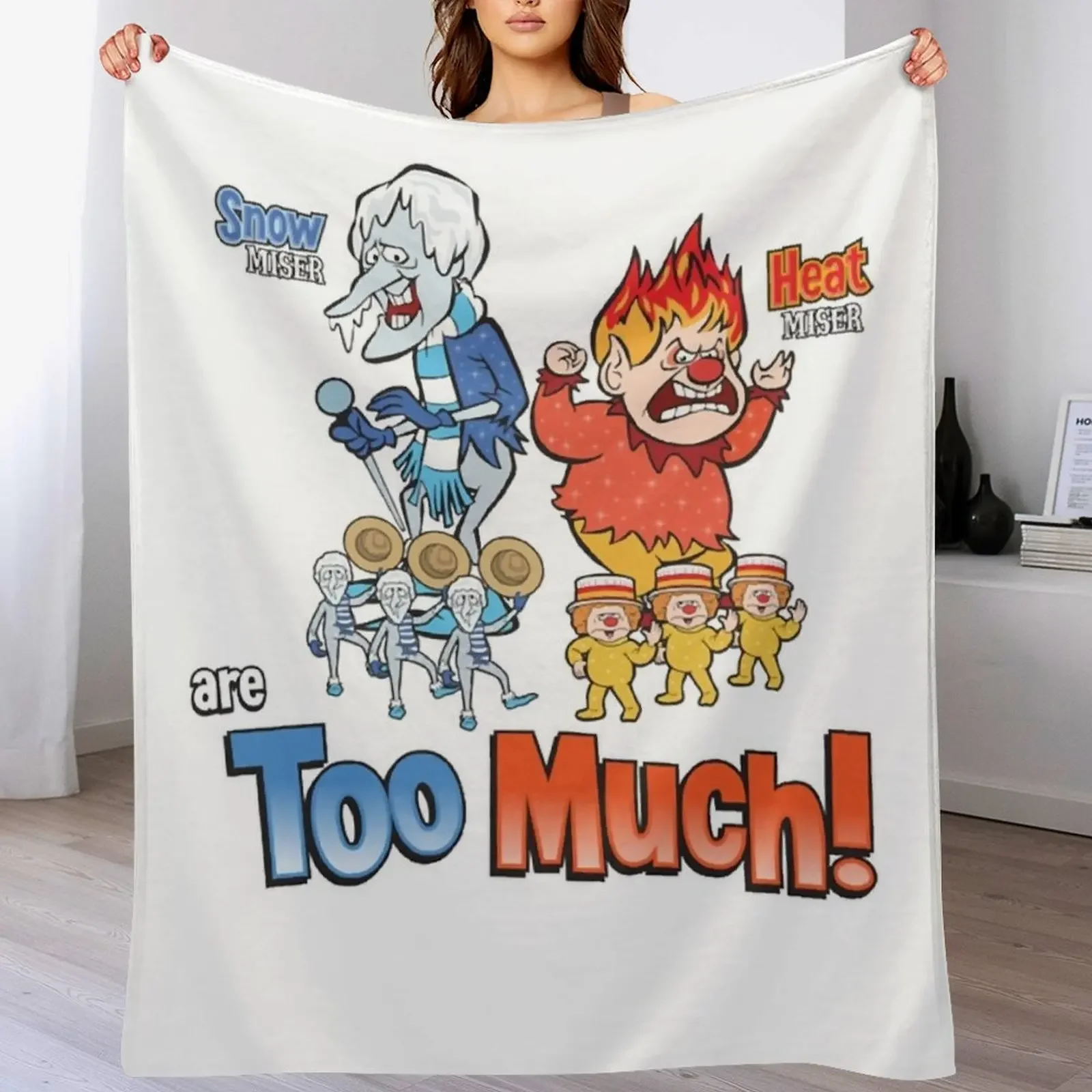 

Miser Brothers - Too Much! Classic Throw Blanket for babies For Sofa Thin Blankets