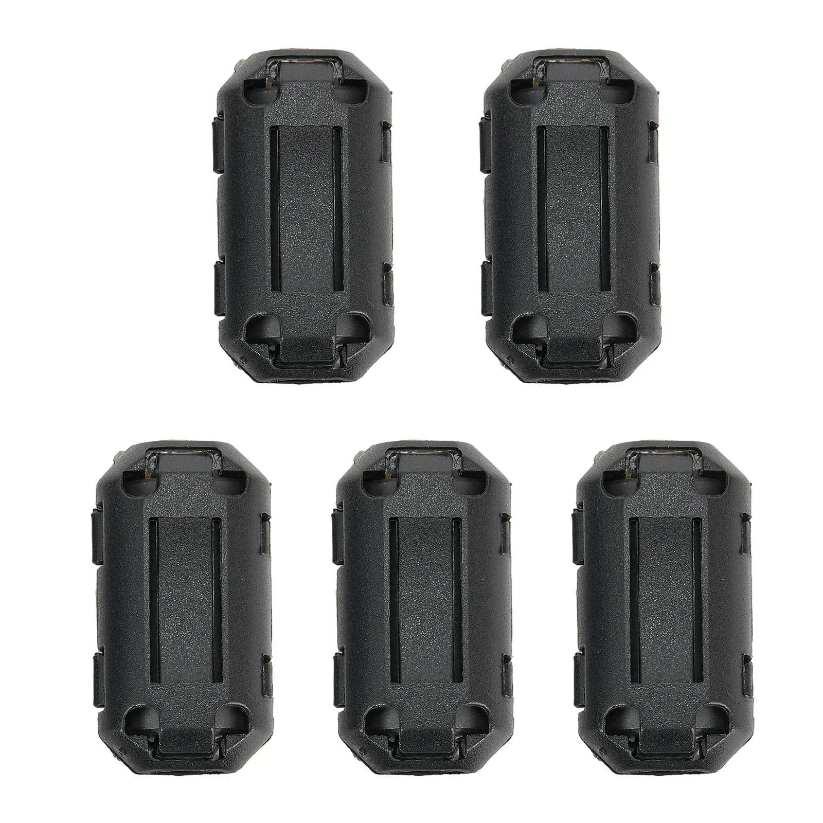 5PCS Toroidal Core Ferrite Noise Suppressor Filter Ring Cable Clip 3.5/5/7/9/13mm Bead Choke EMI RFI Noise Filter Set