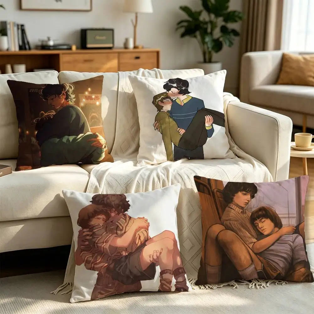 

B-Byler F-Fanar-T Pillow cover Simple solid color design Surprise For Multiple Bedroom Styles.