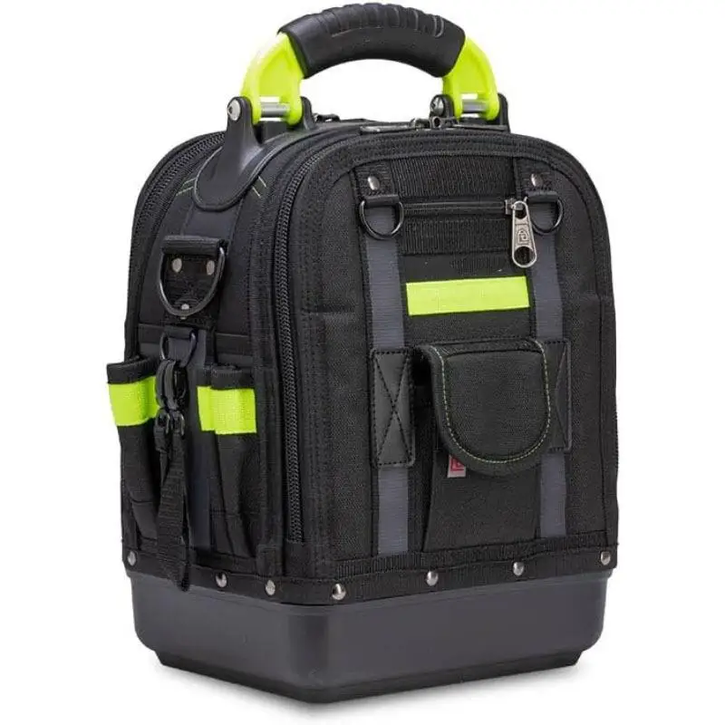 Heavy Duty Large Capacity Tool Bag, Multi-Zipper Multi-Compartment Organizer Pouch Durable Work Tote Bag for Tools